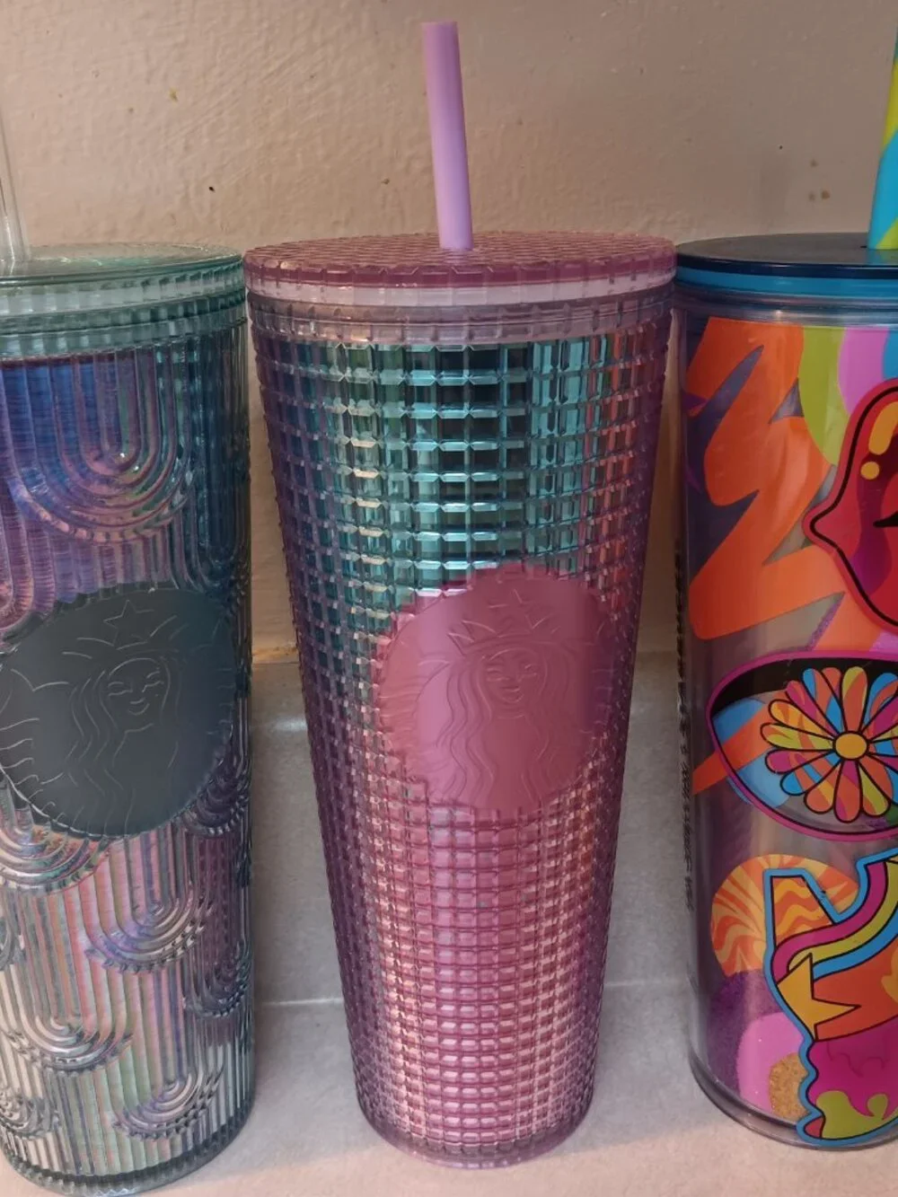 Starbucks Assortment of 6 beverage tumbles 24 oz.